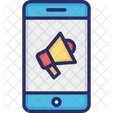 Publicidad Movil Marketing Movil Icono