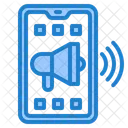Publicidad Movil Publicidad Magaphone Icono