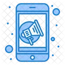 Publicidad Movil Marketing Movil Movil Icono