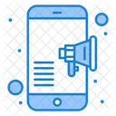 Publicidad Movil Marketing Movil Publicidad Online Icono