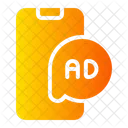 Publicidad Movil Smartphone Contenido Icono