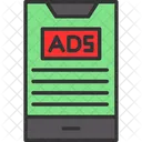 Publicidad Movil Publicidad Marketing Icono