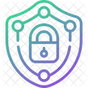 La seguridad cibernética  Icono