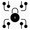 La seguridad cibernética  Icono