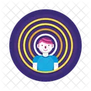 Telepathie Hypnose Esprit Icône
