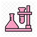 Lab Chemistry Education Icon