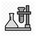 Lab Chemistry Education Icon