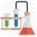 実験器具、化学実習、実践教育 アイコン