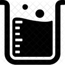 Lab Beaker Meqasuring Cup Glass Beaker Icon