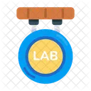 Lab Banner Lab Board Lab Sign Icon
