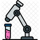 Lab Equipment Laboratory Microscope Icon