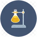 Lab Flask And Stand Research Experiment Icon