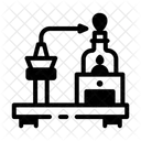 Lab Heating Burner Furnace Icon