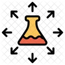 Flask Conical Flask Science Icon