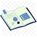 Lab Notebook Research Notes Icon