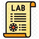 Lab Report Laboratory Science Icon