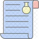 Lab Report Document Icon