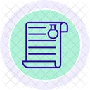 Lab Report Document Icon