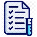 Lab Report Research Experiment Icon