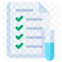 Lab Report Research Experiment Icon