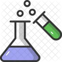 Lab Research Flask Science Icon