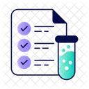 Lab Result Lab Report Medical Test Icon