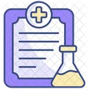 Lab Result Lab Report Medical Test Icon