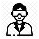 Lab Scientist Researcher Lab Technician Icon
