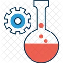 Lab Settings Conical Flask Erlenmeyer Flask Icon