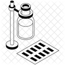 Laboratory Retort Stand Icon