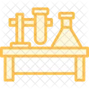 Table Laboratory Research Icon