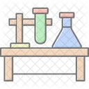 Table Laboratory Research Icon