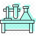 Table Laboratory Research Icon