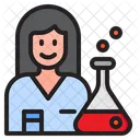 Lab Technician Doctor Laboratory Icon