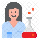 Lab Technician Doctor Laboratory Icon