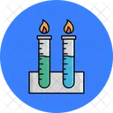 Lab Test Culture Tube Lab Experiment Icon