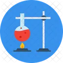 Lab Testing Chemical Flask Conical Flask Icon