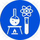 Lab Testing Chemical Flask Conical Flask Icon