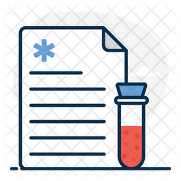 Lab Testing Icon - Download in Colored Outline Style