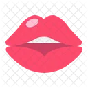 Labbra Bacio Rossetto Icon