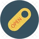 Label Open Shop Icon