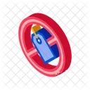 Label Crossed Out Icon