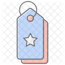 Label Star Lineal Color Icon Icon