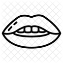 Labial Region Mouth Edges Mouth Borders Icon