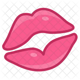 Labios Emoji Icono