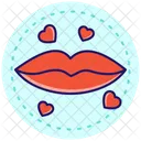 Labios Vermelhos Icon