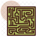 Labirint Square Labyrinth Icon