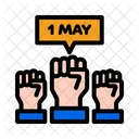 5월 1일 노동  아이콘