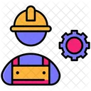 Construction Helmet Labor Icon