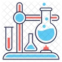 Chemisches Experiment Labortest Chemische Reaktion Icon